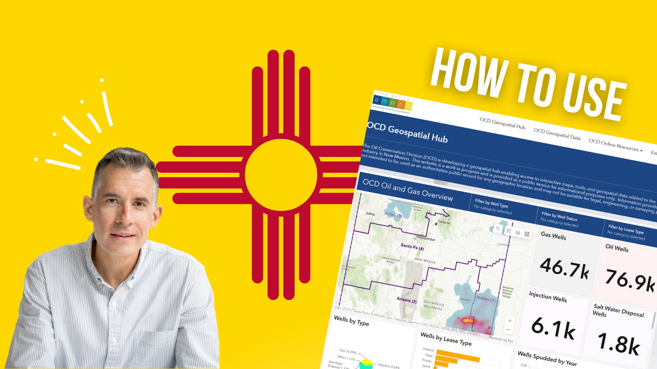 You are currently viewing MRP 231:  How to Find Oil & Gas Info For New Mexico